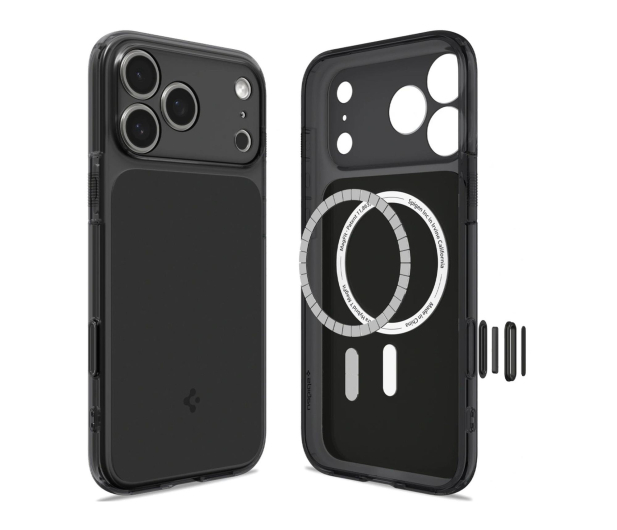 Spigen Ultra Hybrid T MagSafe do iPhone 18 Pro/17 Pro (matte black) - 1586464 - zdjęcie 3